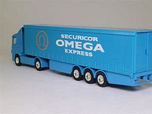 Corgi 59512 Scania Curtain side Omega Security - Image 2
