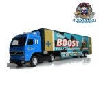 Corgi 59519 Cadburys Boost Bike Team Volvo Race Transporter