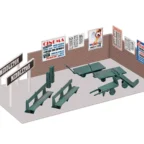 Peco Wills  SS68 OO/HO Platform Accessories