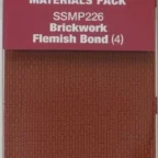 Wills SSMP226 Brickwork Flemish Bond