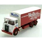 EFE 12501 1/76 Wells Drinks Atkinson Box Van 6 Wheel