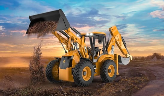 EE E89-003 JCB 4 CX Blackhoe Loader - Image 2