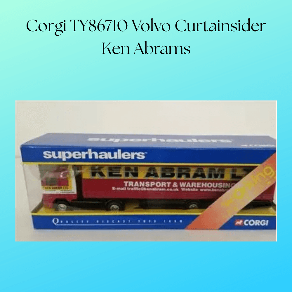 Corgi TY86710 Volvo Curtainsider Ken Abrams