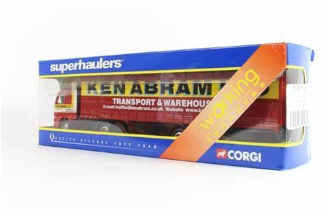 Corgi TY86710 Volvo Curtainsider Ken Abrams - Image 2