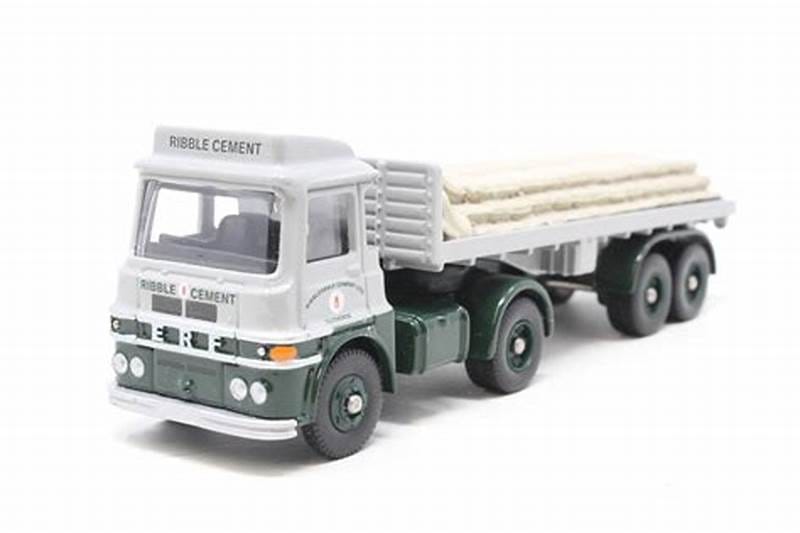 Corgi / Lledo Trackside DG186008 ERF LV Flatbed trailer / Cement Bags Ribble Cement
