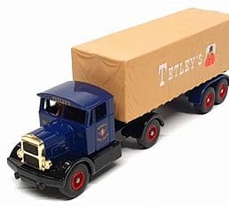 Corgi / Lledo Trackside DG165000 Scammell Atic Sheeted Trailer Tetleys