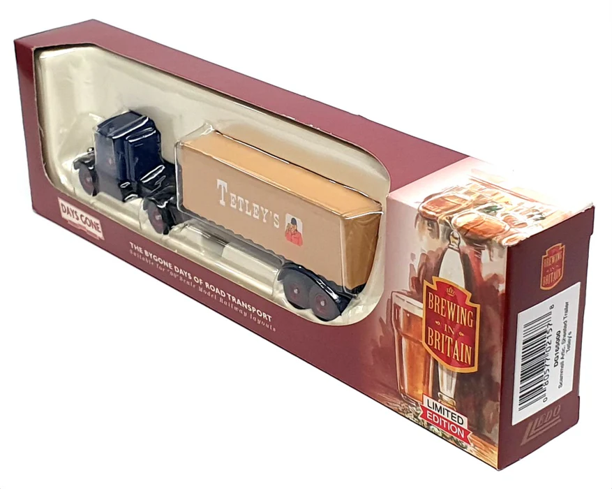 Corgi / Lledo Trackside DG165000 Scammell Atic Sheeted Trailer Tetleys - Image 2