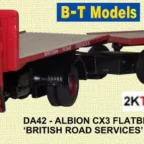 BT Models DA13A - Foden FG & Drawbar Trailer
