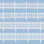 Wills SS45 Rustic And Picket Fencing