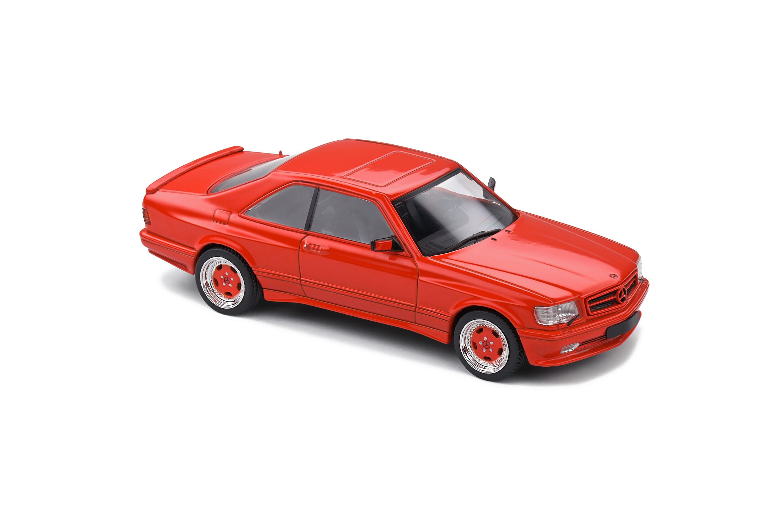 SolidoS4310902 Mercedes 560 Sec AMG Wideboy Red