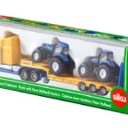 SIKU S161805 truck with New Holland tractors