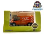 Oxford 76FT003 1/76 RAC New Ford Transit Van (L.Roof) Mk 5