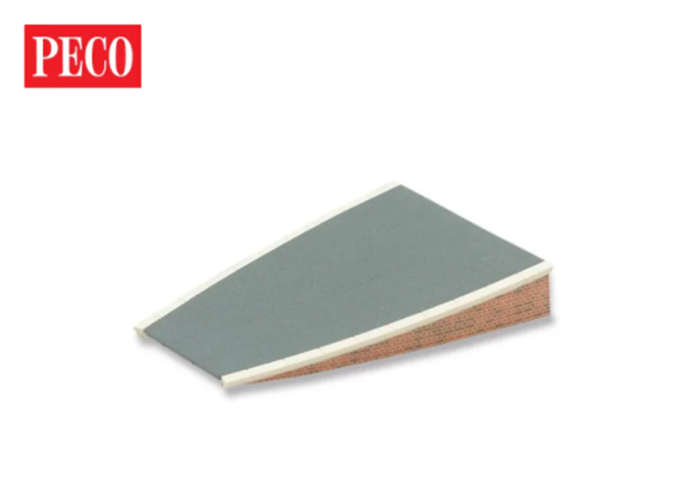 Peco ST-296 OO/HO 2 Brick Edged Ramps