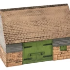 Wills Kits SS30 OO/HO Scenic Series Stone & Timber Barn