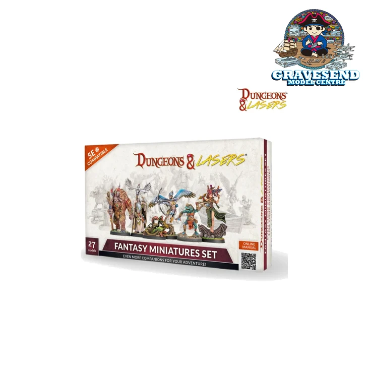 Dugeons & Lasers Fantasy Miniature Set