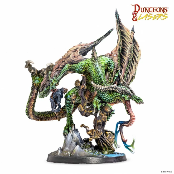 Dungeons & Lasers Wyvern