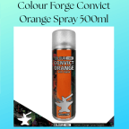 Colour Forge Convict Orange Spray 500ml