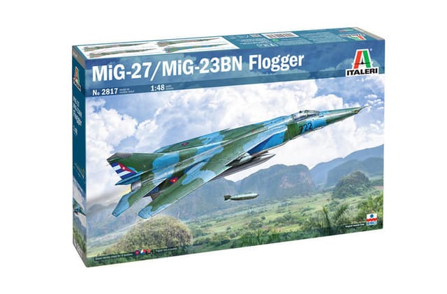 Italeri 28171/48 Mikoyan MiG-27/MiG-23BN Flogger