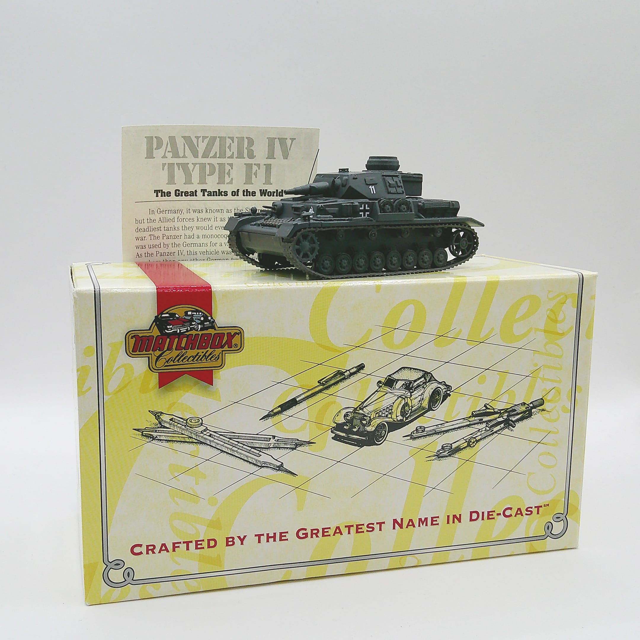Matchbox Collectibles 1/43 DYM 37580 PANZER TANK TYPE 4 F1