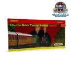 Hornby R8512 Double Brick Tunnel Portal x2