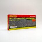 Hornby R7387 Mid Stepped Arched Retaining Walls x2 (Engineers Blue Brick)