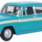 Oxford Diecast 76ACF006 Fern Green/Snowberry White Austin Cambridge