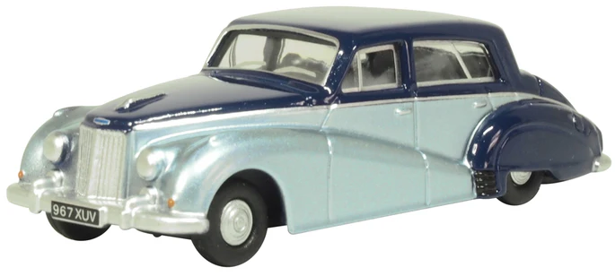 Oxford Diecast 76AS005 Armstrong Siddeley Star Saphire Dark Blue/Light Blue Metallic