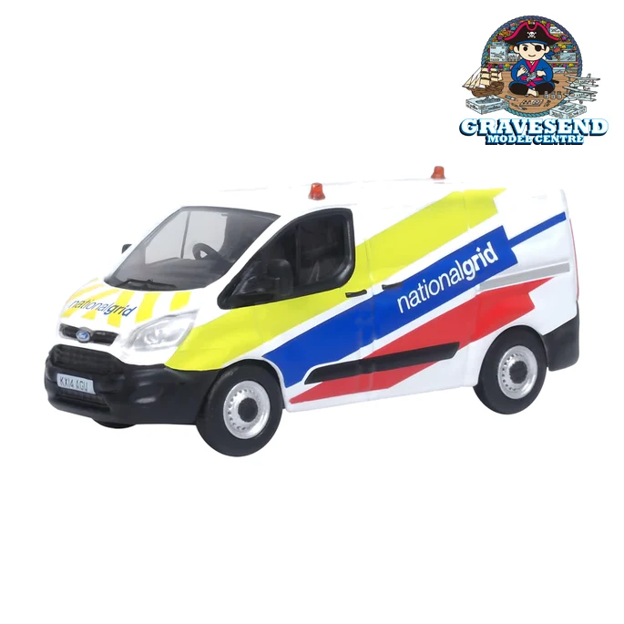 Oxford Diecast 76CUS004 Ford Transit Custom National Grid