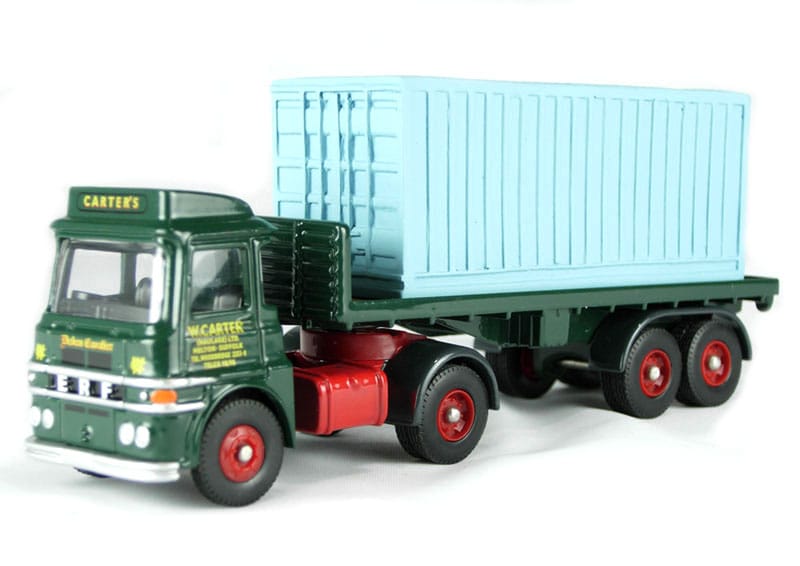 Corgi DG186014 1/76 ERF LV Flatbed Trailer /Container Carters