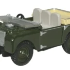 Oxford Diecast 76LAN180005 1/76 Scale Land Rover 80 inch Flat Back