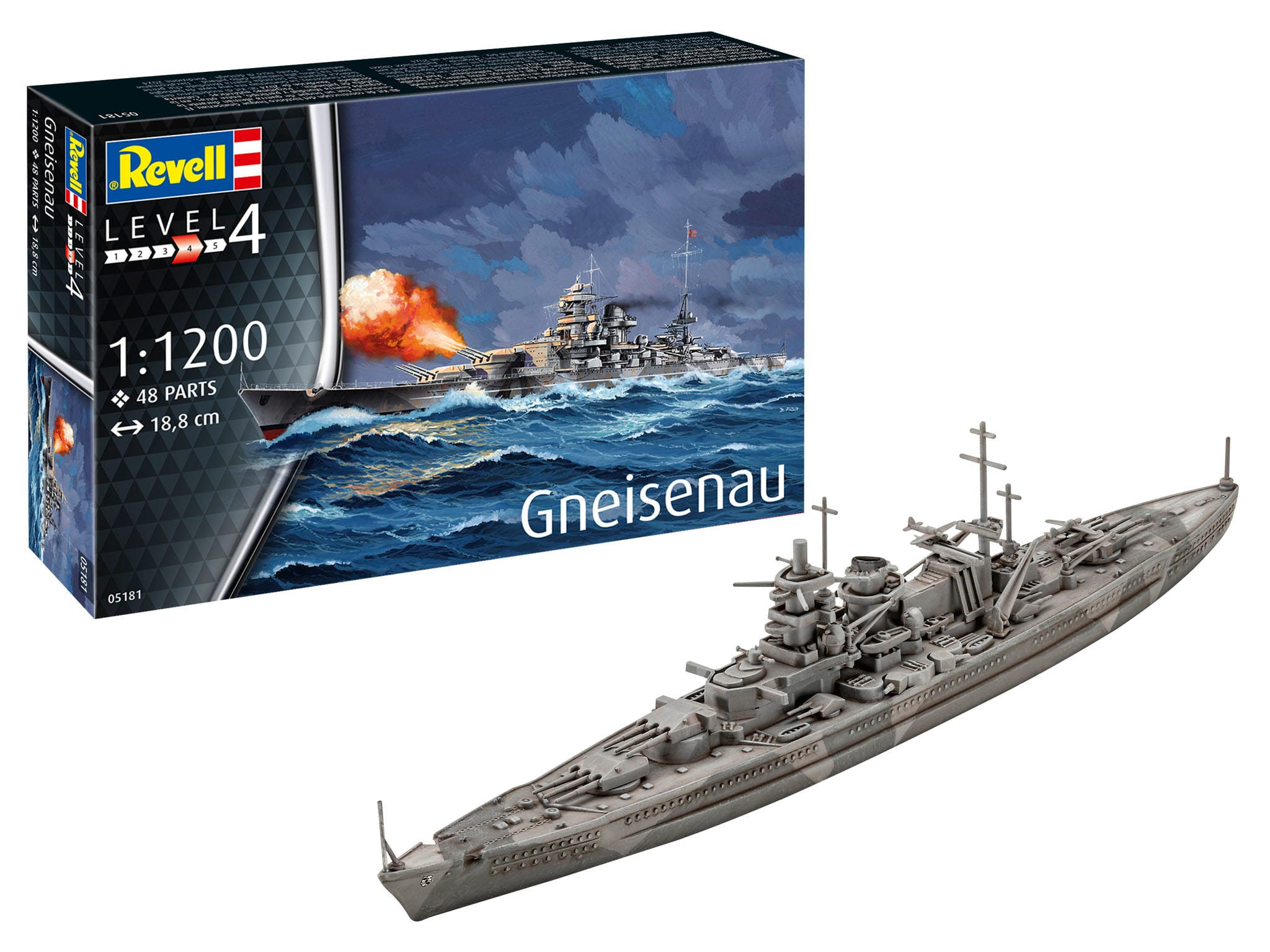 Revell 05181 1/1200 Gneisenau