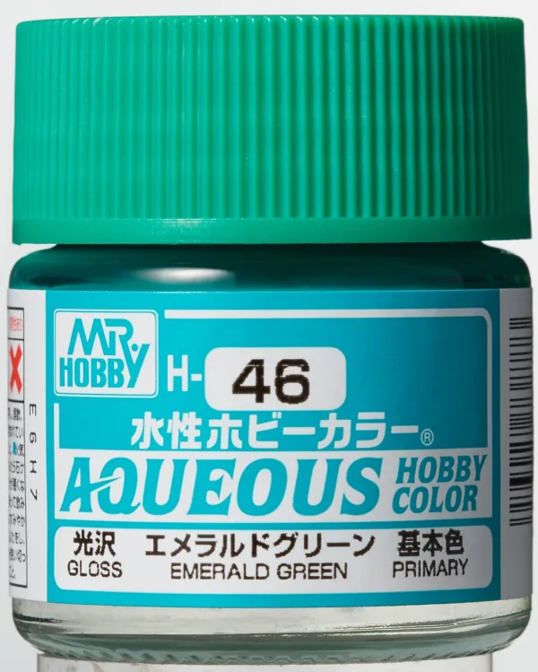 Mr Hobby Aqueous Hobby Color H-046 Emerald Green