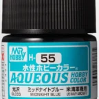 Mr Hobby Aqueous Hobby Color H-055 Midnight Blue (US)