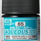 Mr Hobby Aqueous Hobby Color H-065 RLM70Black Green (G)