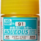 Mr Hobby Aqueous Hobby Color H-091 Clear Yellow