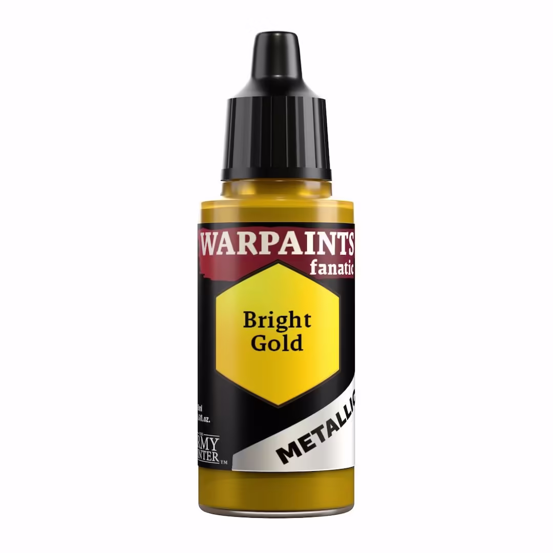 Army Painter Warpaints Fanatic Metallic: Bright Gold - 18ml
