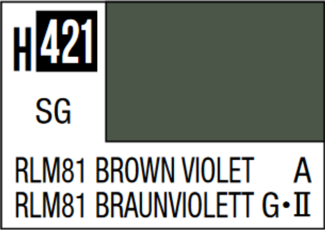 Mr Hobby Aqueous Hobby Color H421 RLM81 Brown Violet