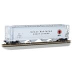 Bachmann 19111 Canadian 4-Bay Cylindrical Grain Hopper Great Northern