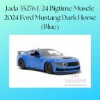 Jada 35276 1/24 Bigtime Muscle 2024 Ford Mustang Dark Horse (Blue)