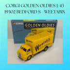 CORGI GOLDEN OLDIES 1/43 19302 BEDFORD S - WEETABIX