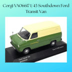 Corgi VA06617 1/43 Southdown Ford Transit Van