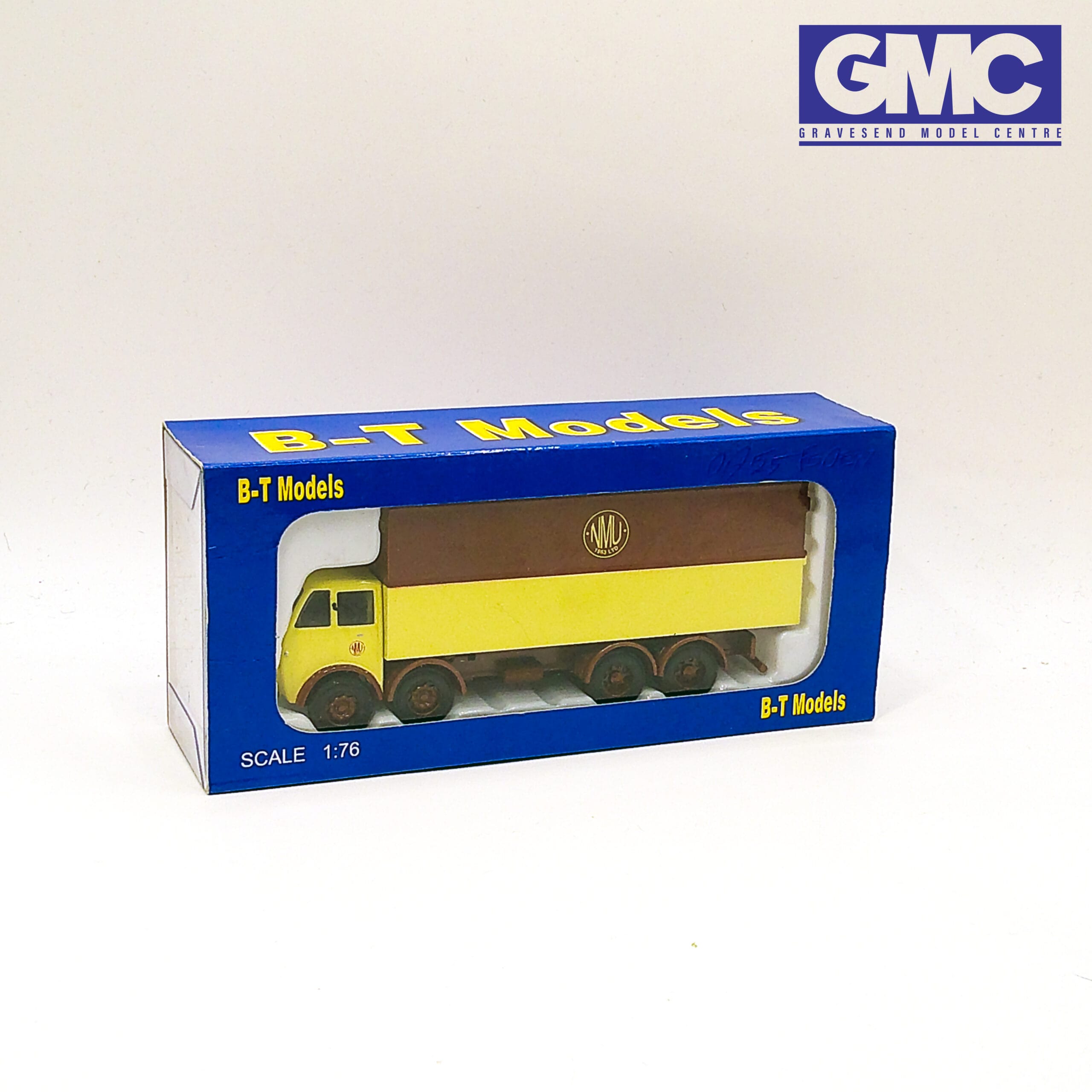 BASE TOYS 1/76 FLAT BED COVERED TRUCK BEIGE/BROWN