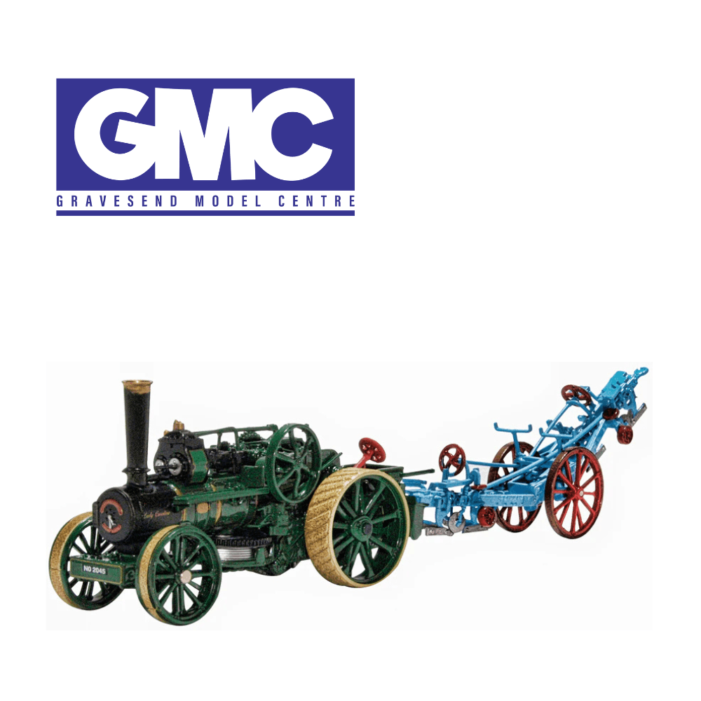Oxford Diecast Ploughing Engine15334 Lady Caroline and Plough 1/76 Scale GDSF2019 Product Code: 76FBB005