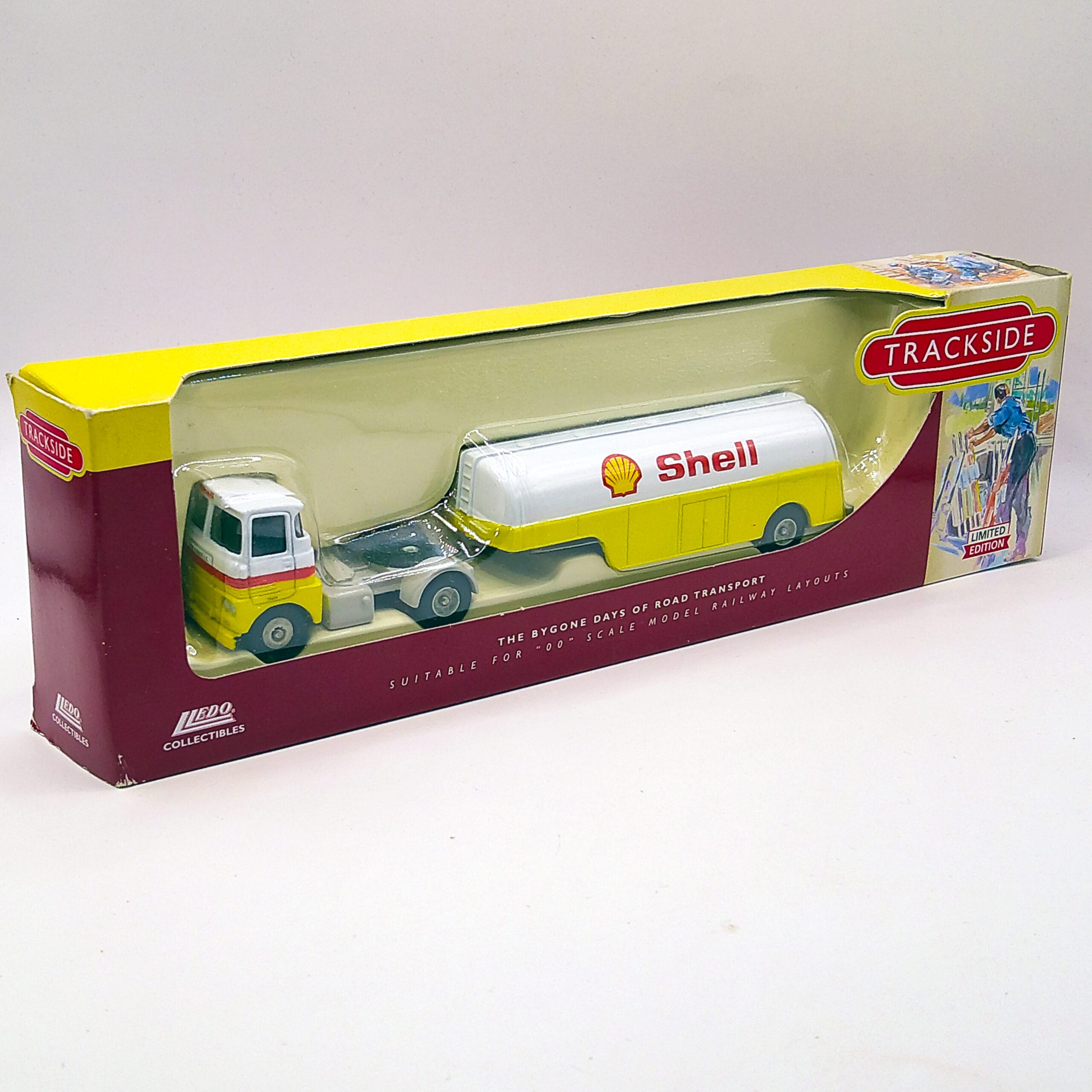 LLEDO DG175003 TRACKSIDE 1/76 SCAMMELL HANDYMAN TANKER SHELL