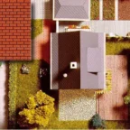 Busch 7038 HO/N/TT Bricks sheet 210 X148mm - Pack of 2