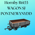 Hornby 6133 OO GAUGE HORNBY WAGON SJ PONTNEWYNYDD