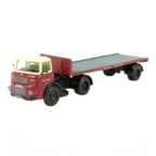 Base Toys D-31 Albion LAD Artic with Twin Axle Flat Trailer
