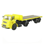 Base Toys D-25 Leyland LAD Artic with Twin Axle Flat Trailer