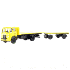 Base Toys DA54 Leyland Beaver Flatbed & Drawbar Trailer