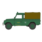 Oxford Diecast 76LAN2018 Land Rover Series 2 Southdown